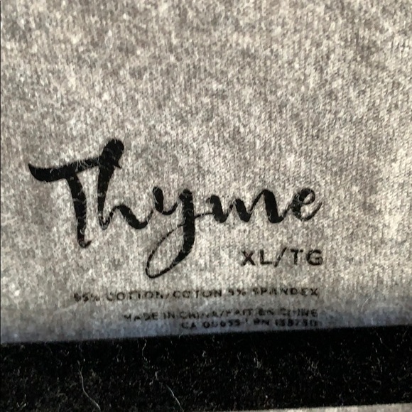 Grey Long sleeve maternity T-Shirt - Picture 3 of 3